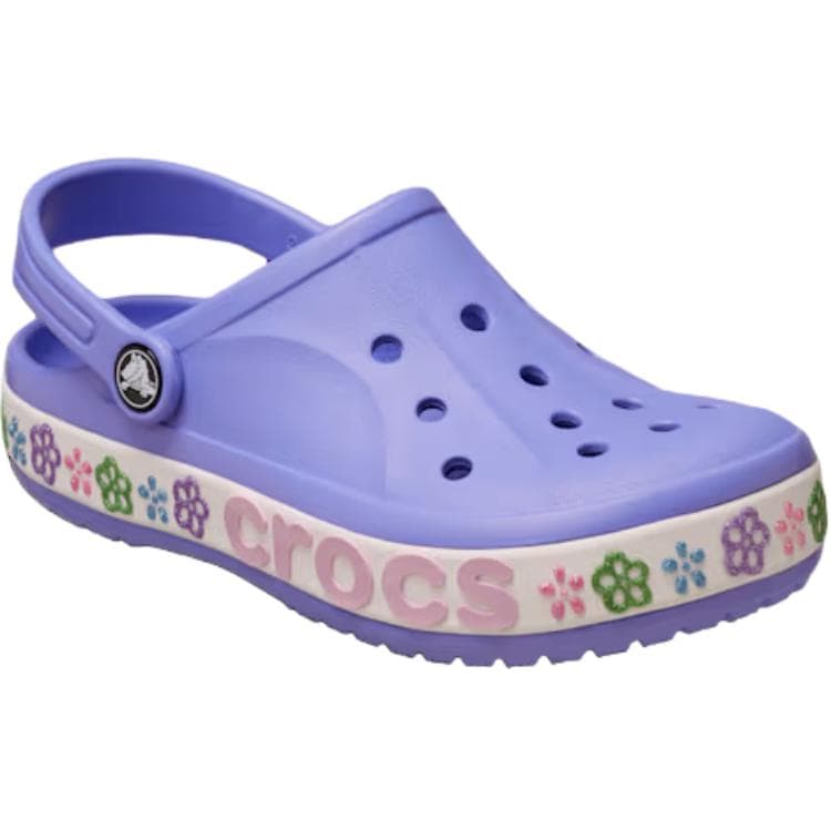 Кроссовки CROCS Bayaband Low Топ Обувь для малышей Фиолетовый Infant and Toddler - изображение 3