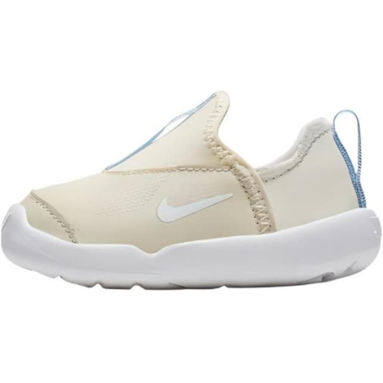 Кроссовки Nike Lil' Swoosh Детская обувь противоскользящая устойчивая к истиранию низкий верх обувь для малышей бежевый - изображение 1
