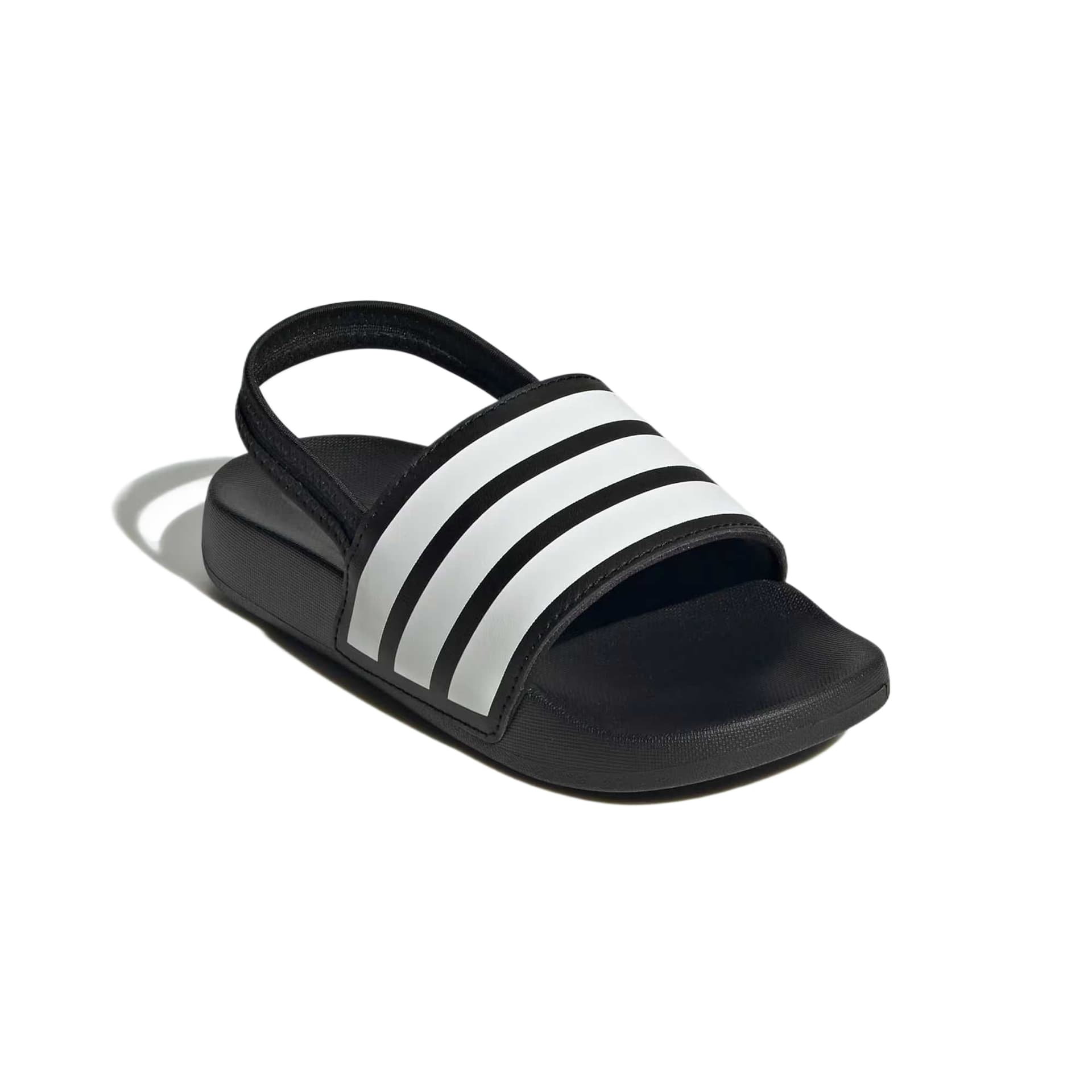 Сандалии adidas Adilette Low Топ Детские Сандалии Черно-Белые Детские - изображение 4