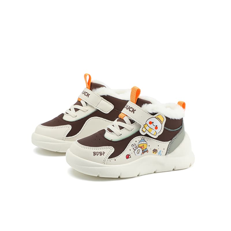 Кроссовки B.Duck Желтая уточка Легкий Амортизация Теплоизоляционный MID Топ Kids Lifestyle Shoes Children Возраст 3-7 лет - изображение 3