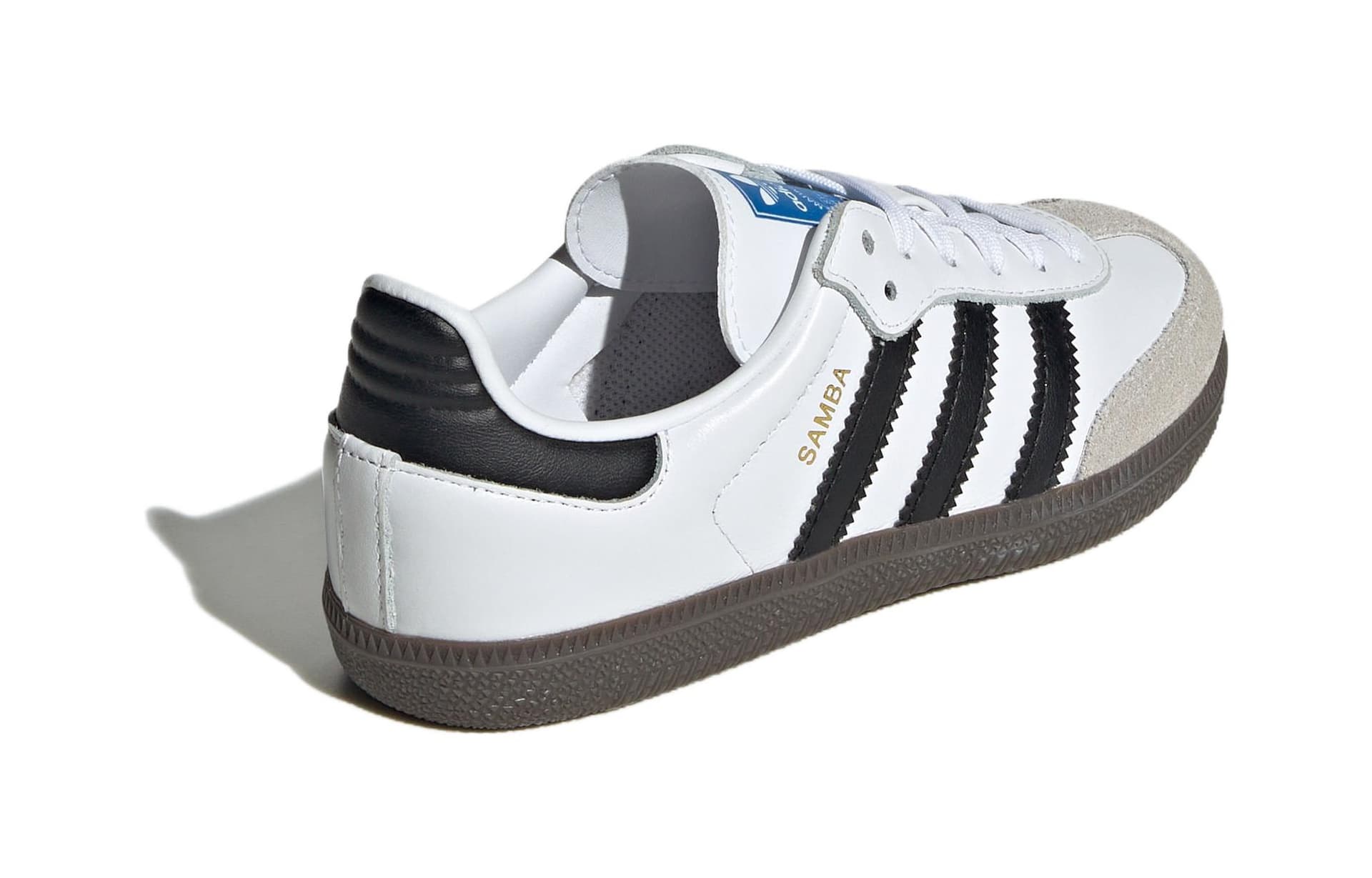 Кроссовки Adidas Originals Samba OG Удобные противоскользящие и устойчивые к истиранию низкие кеды для детей для скейтбординга - изображение 4