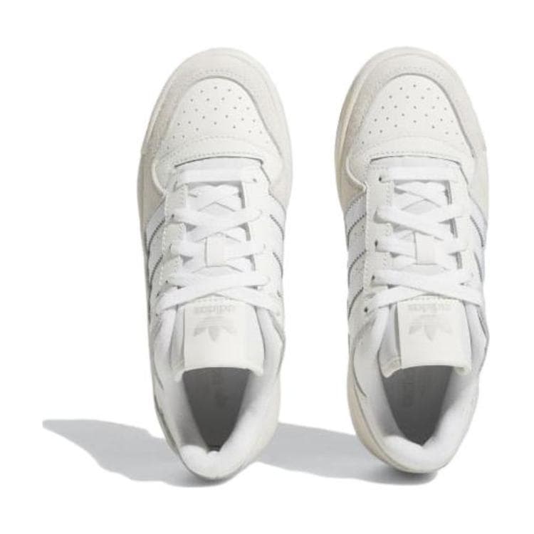 Кроссовки Adidas Originals FORUM Low Топ Детские Скейтбординги Белый - изображение 3