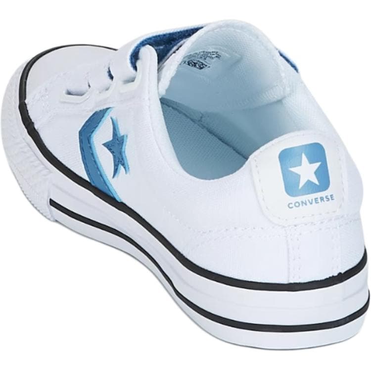 Hello Kitty x Converse Star Player 76 Low Top Детские Кроссовки Белый Синий - изображение 3