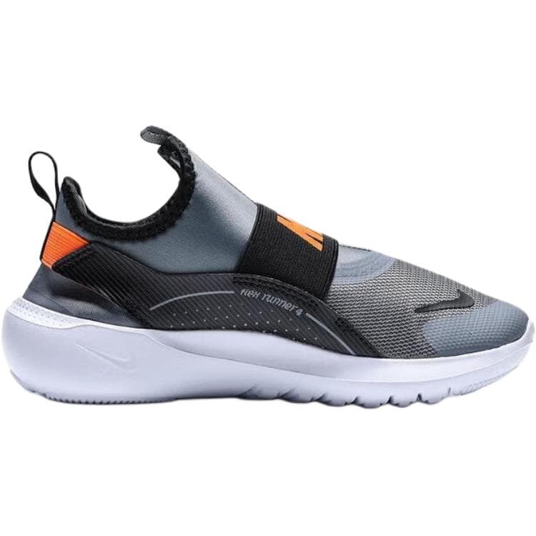 Кроссовки Nike Flex Runner 4 Low Топ Детские беговые кроссовки Серебряный - изображение 2