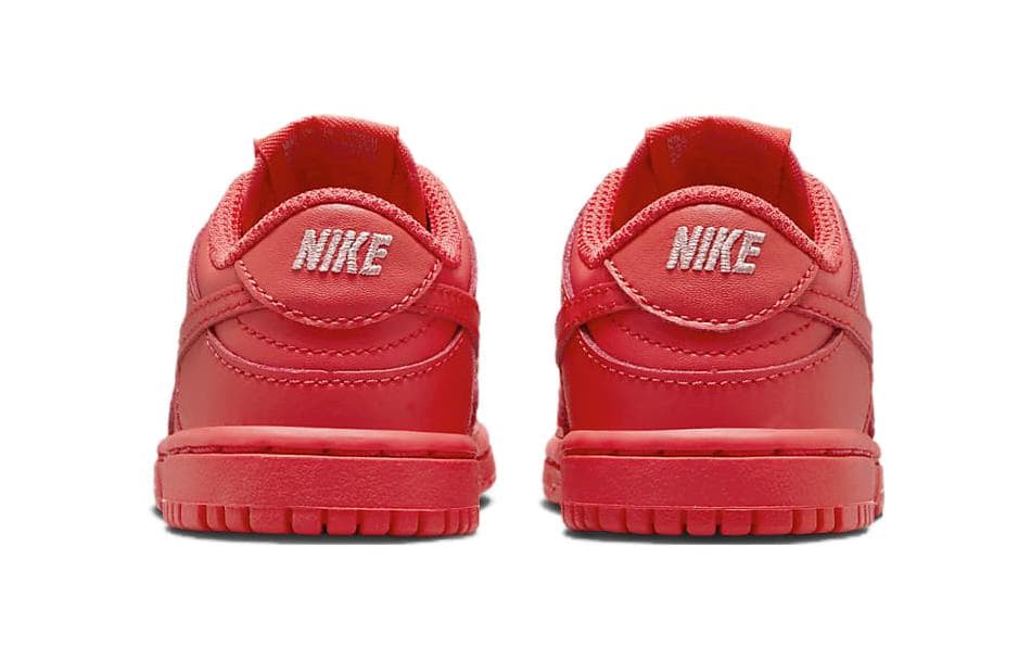 Кроссовки Nike Dunk Аbrasion Resistant Низкие Кроссовки для Малышей Stardust Красный для Младенцев и Малышей - изображение 5