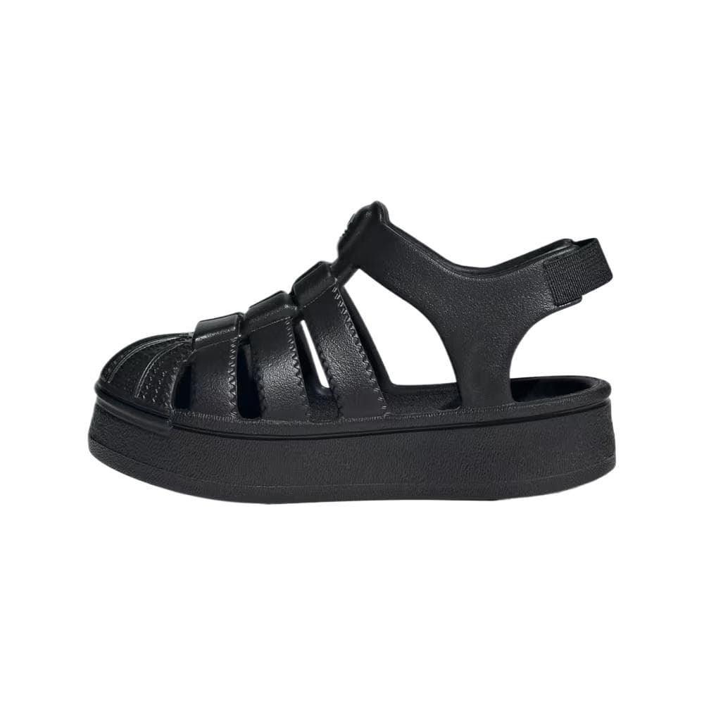 Сандалии Adidas Originals Superstar Детские Сандалии Черные Малыш - изображение 1