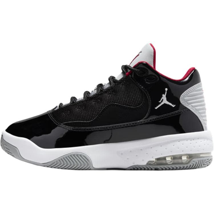 Кроссовки для баскетбола Jordan Max AURA 2 MID Топ Баскетбольные кроссовки Черный Унисекс - изображение 1