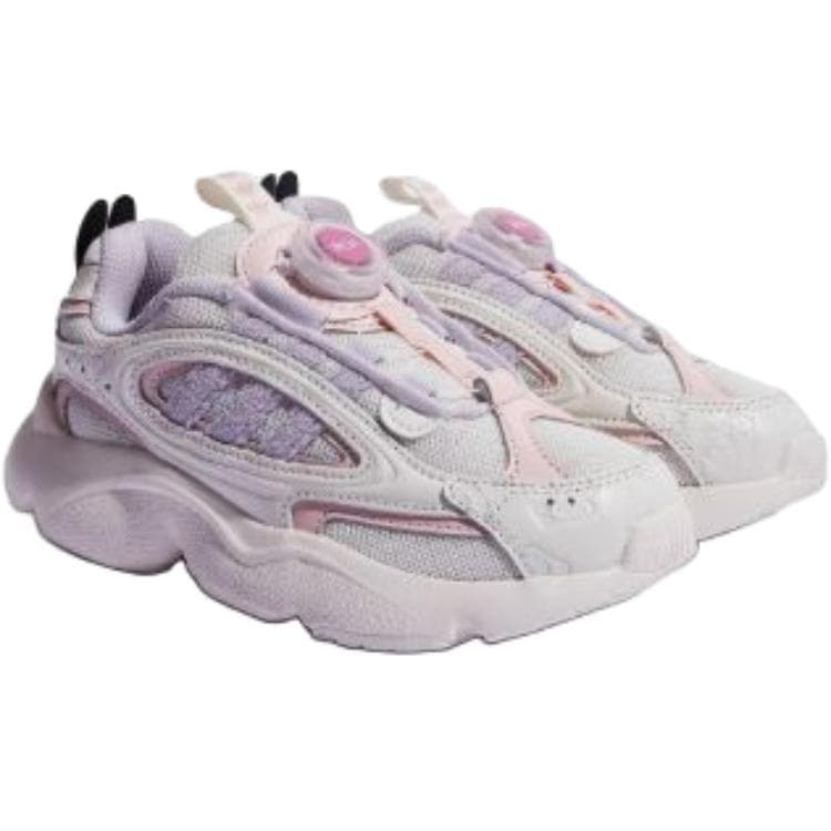 Кроссовки Adidas Originals Ozmillen Low Топ Детская Лифстайл Обувь Розовый Фиолетовый Детский - изображение 3