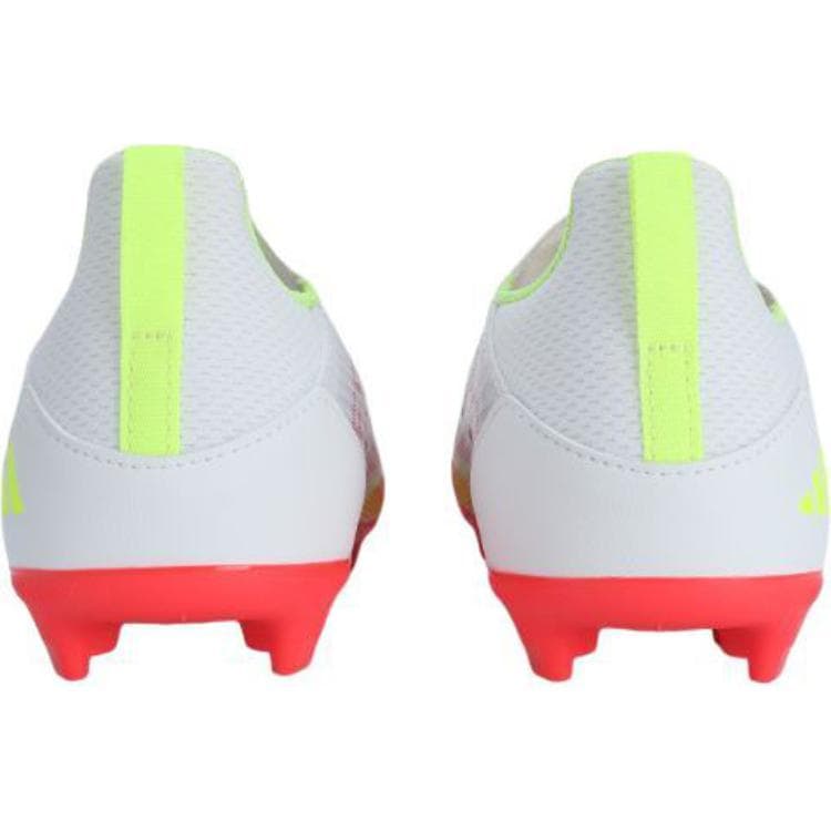 Бутсы Adidas F50 League Low Детские футбольные бутсы белые и красные для детей - изображение 3