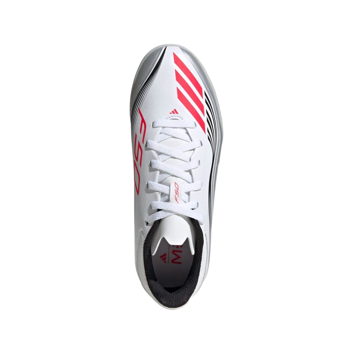 Бутсы Adidas F50 Low Топ Детские футбольные бутсы Белый Детский - изображение 4
