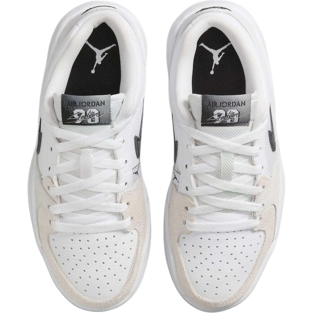 Кроссовки Джордан Stadium 90 Low Top Повседневная Обувь Белая Унисекс - изображение 4