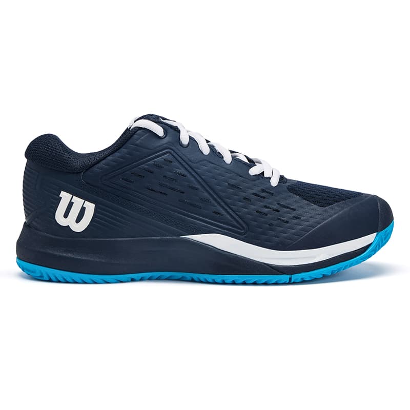 Wilson RUSH PRO JR L Ткань Дышащий Детские Кроссовки для Тренировок Морской Синий Подростки - изображение 2