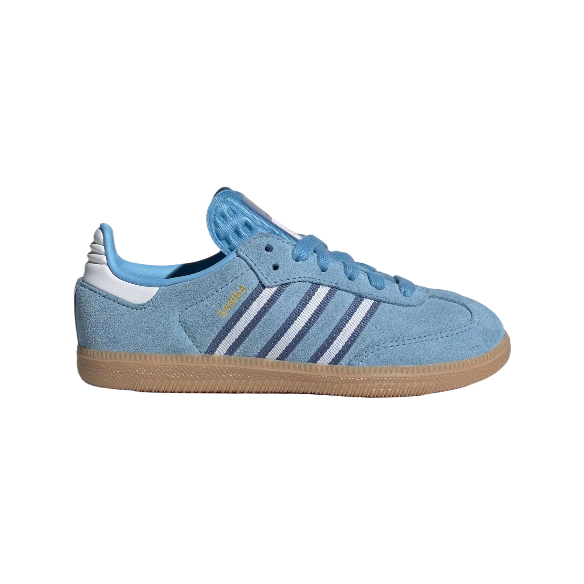Кроссовки Adidas Originals Samba OG Кожа Скейтборд Обувь Черный Детский - изображение 2