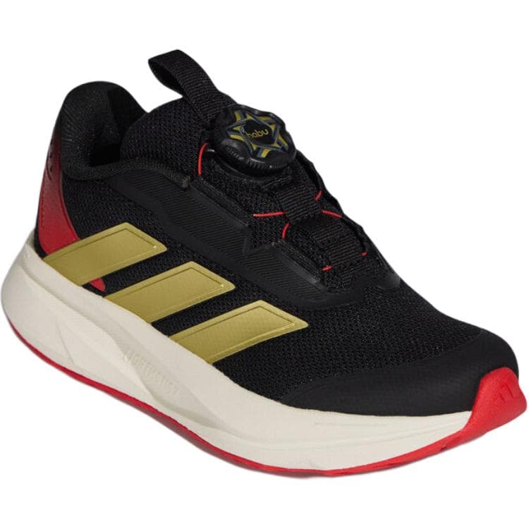 Кроссовки Adidas Duramo Low Беговые кроссовки черный золотой красный детские - изображение 3