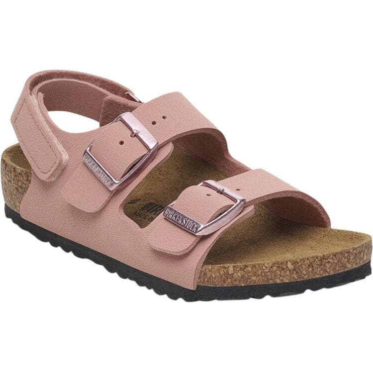 Сандалии Birkenstock противоскользящие устойчивые к истиранию низкие детские сандалии розовые для малышей - изображение 2