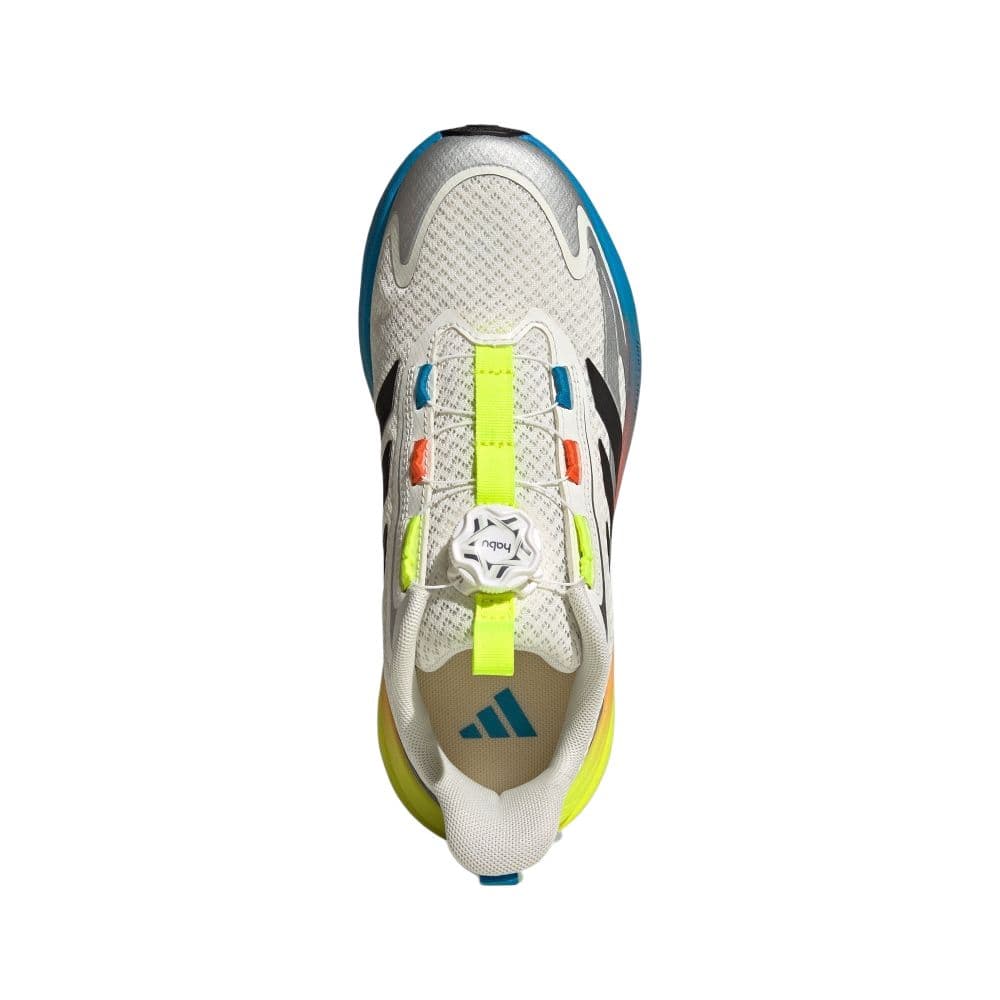 Кроссовки Adidas LIGHTDART HABU J противоскользящие устойчивые к истиранию низкий отскок беговые кроссовки белый детские - изображение 3