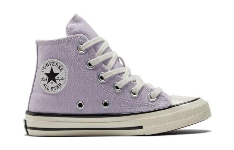 Converse 1970s Хай-топы Детские кеды Фиолетово-белый Подростковый - изображение 2