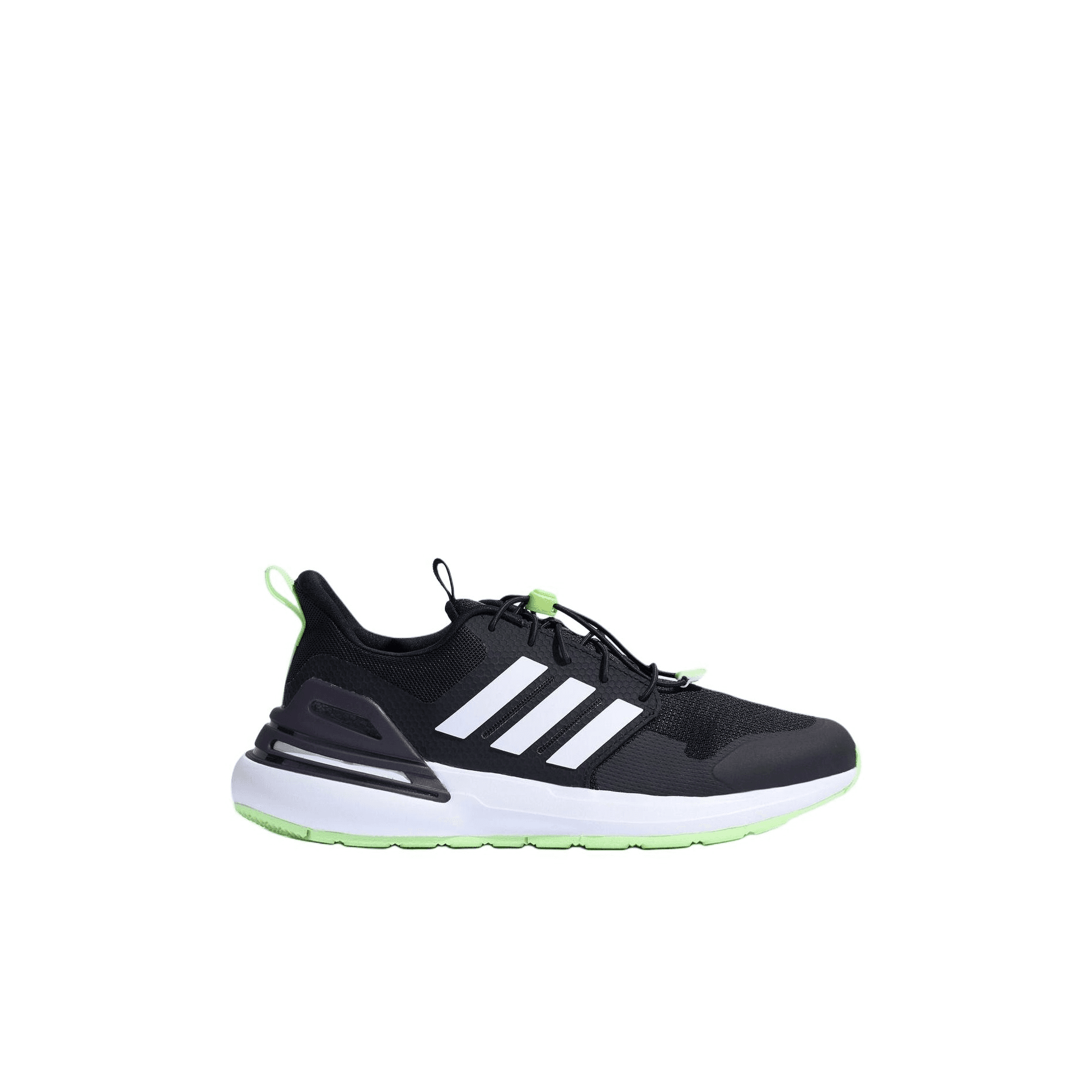Кроссовки Adidas RAPIDASPORT Low Топ Детская Беговая Обувь Черная Малыш - изображение 2