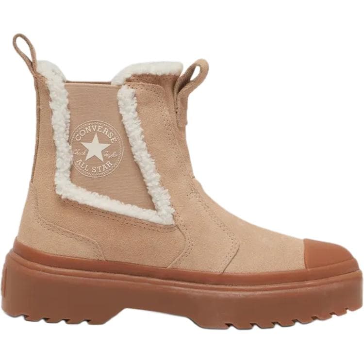 Кроссовки Converse All Star Chelsea Lugged Универсальные износостойкие хай-топы детские повседневные коричневый - изображение 2