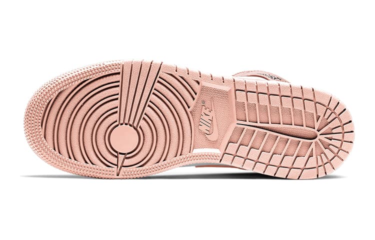 Кроссовки для баскетбола Jordan Mid "Crimson Tint" GS - изображение 6