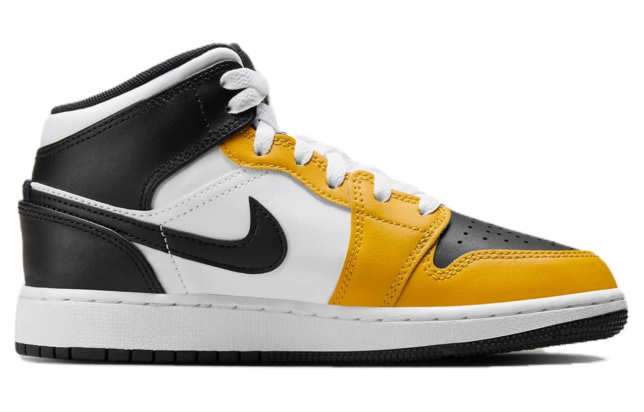 Ретро баскетбольные кроссовки Jordan Air Jordan 1 Mid GS - изображение 2