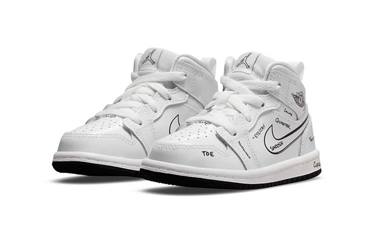 Кроссовки Air Jordan 1 Mid SS - изображение 5