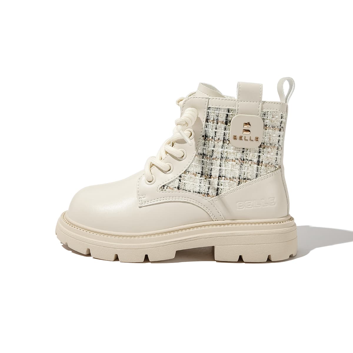 BELLE Детская туристическая обувь High Top Beige Kids - изображение 1