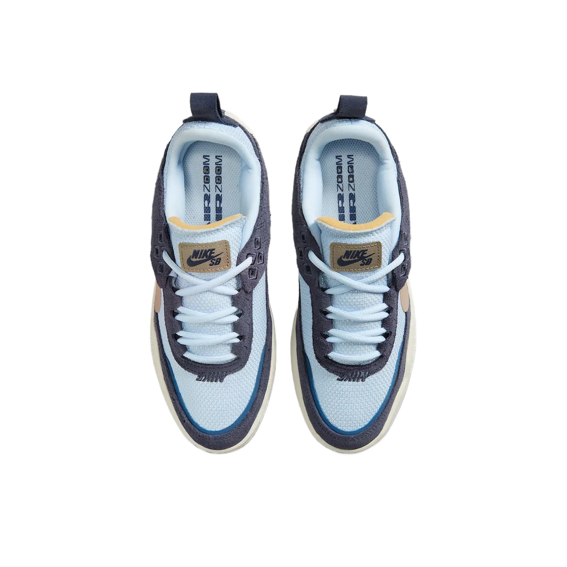 Кроссовки Nike SB Day One Скейтборд Обувь Lightning Синий Фиолетовый Синий Парус Белый Хаки Детская - изображение 5