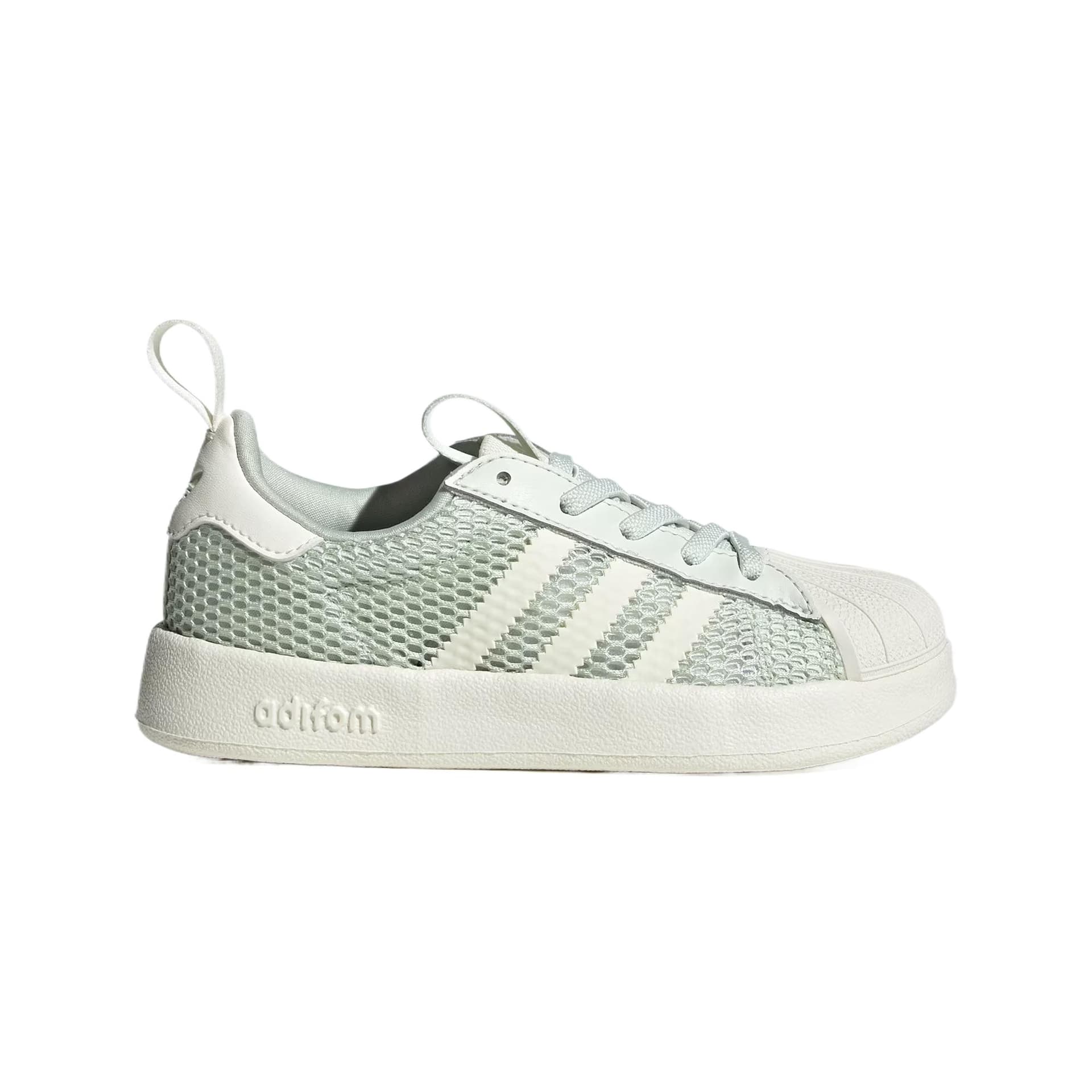 Кроссовки Adidas Originals AdiFOM Superstar Low Топ Детская Скейтбординг Обувь Кристально-Зеленый Жадеит Детская - изображение 2