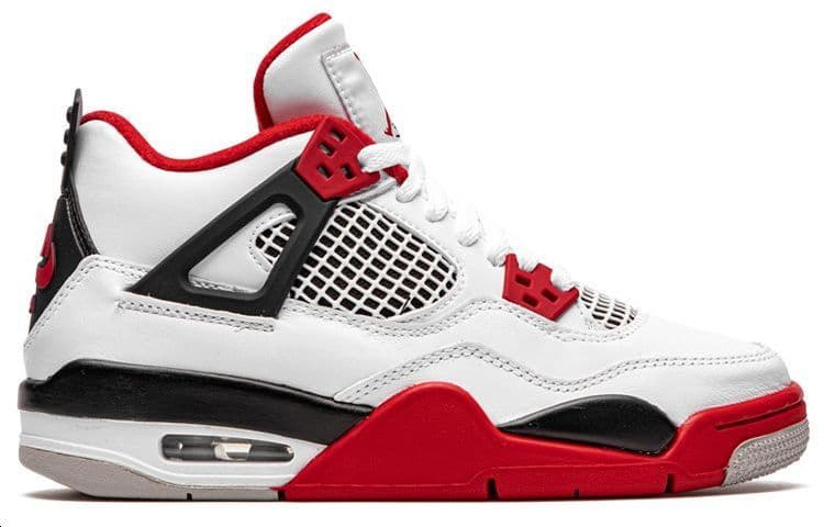 Кроссовки для баскетбола Jordan Air Jordan 4 "Fire Red" GS - изображение 4