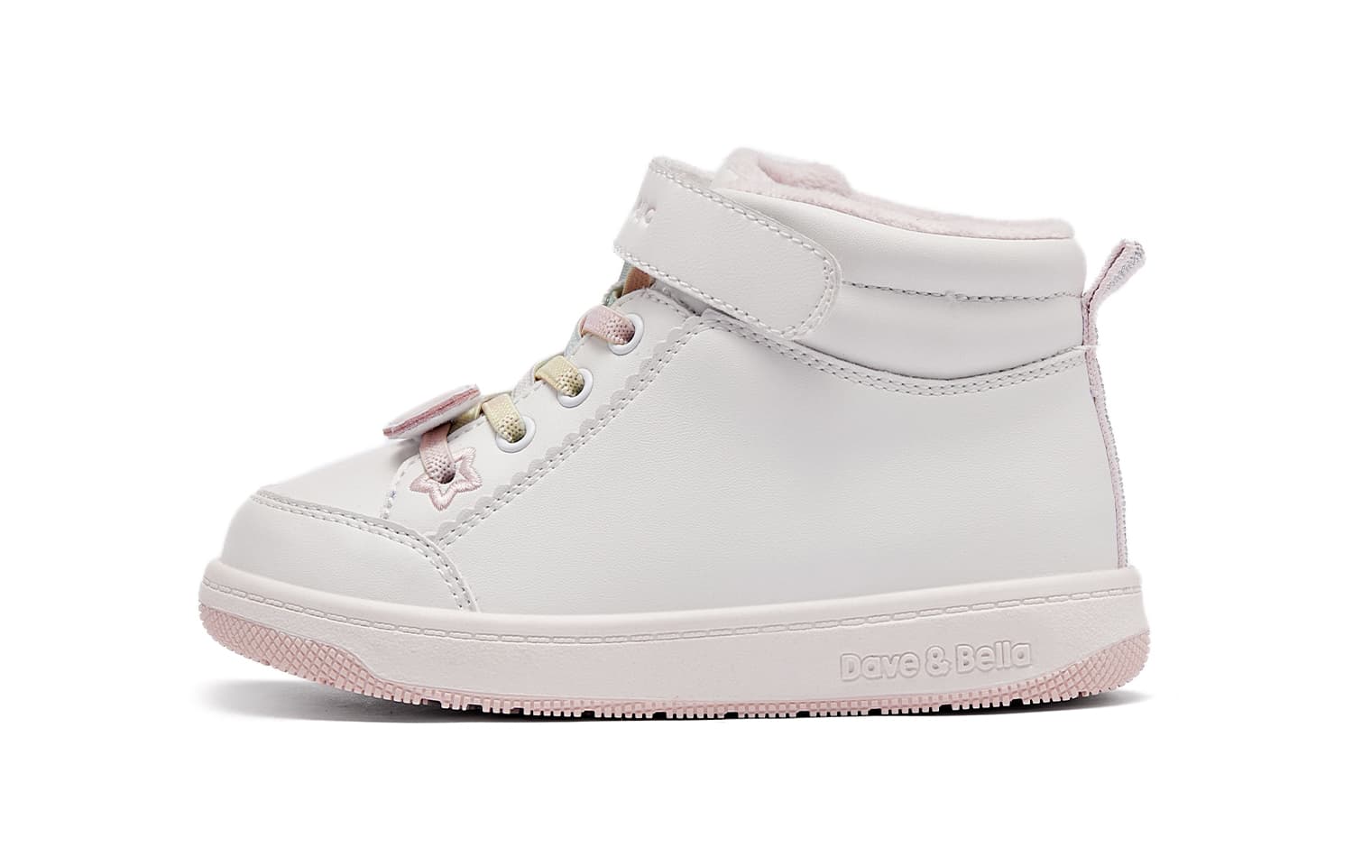Кроссовки DAVE&BELLA Hello Kitty Детские Скейтборды High Top Ecru Дошкольный - изображение 1