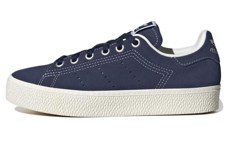 Кроссовки Adidas Originals STAN SMITH CS Удобная противоскользящая анти-КИК низкая детская обувь для скейтбординга синий цвет - изображение 1