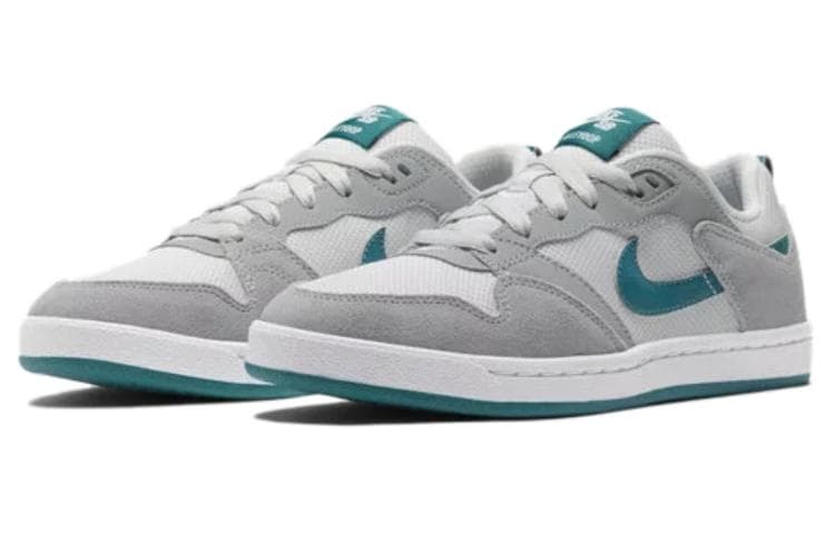 Кроссовки Nike SB Alleyoop Low Скейтборд Обувь Серый Белый Синий Унисекс - изображение 3