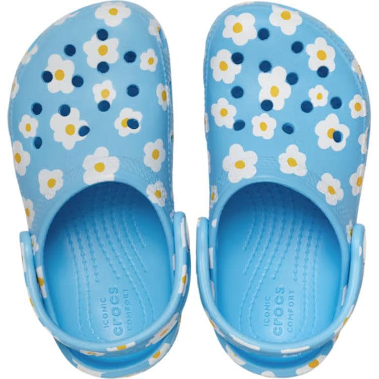Кроссовки Crocs Низкие туфли для малышей синие для младенцев и маленьких детей - изображение 3