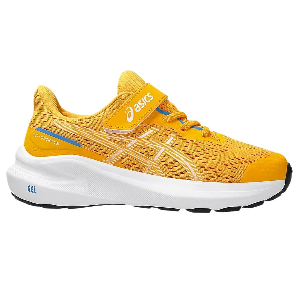 Кроссовки ASICS GT 1000 13 Устойчивые к истиранию Низкие Кроссовки для Бега Детские Амбра Белый Детские - изображение 2