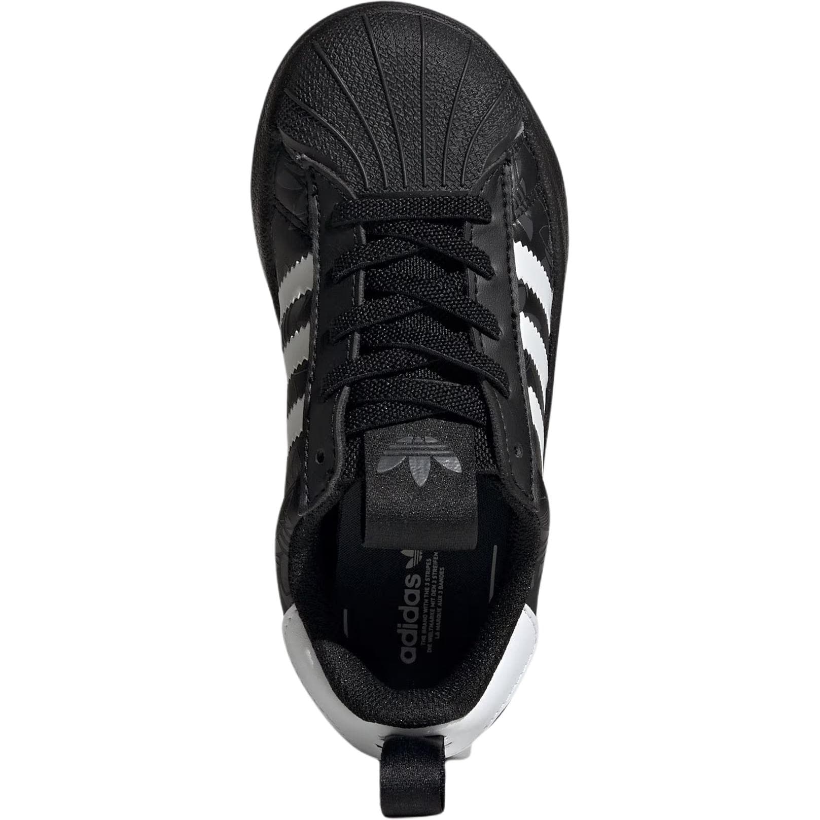 Кроссовки Adidas Originals AdiFOM Superstar 360 Ткань Low Топ Детский Скейтбординг Обувь Черный Детский - изображение 3
