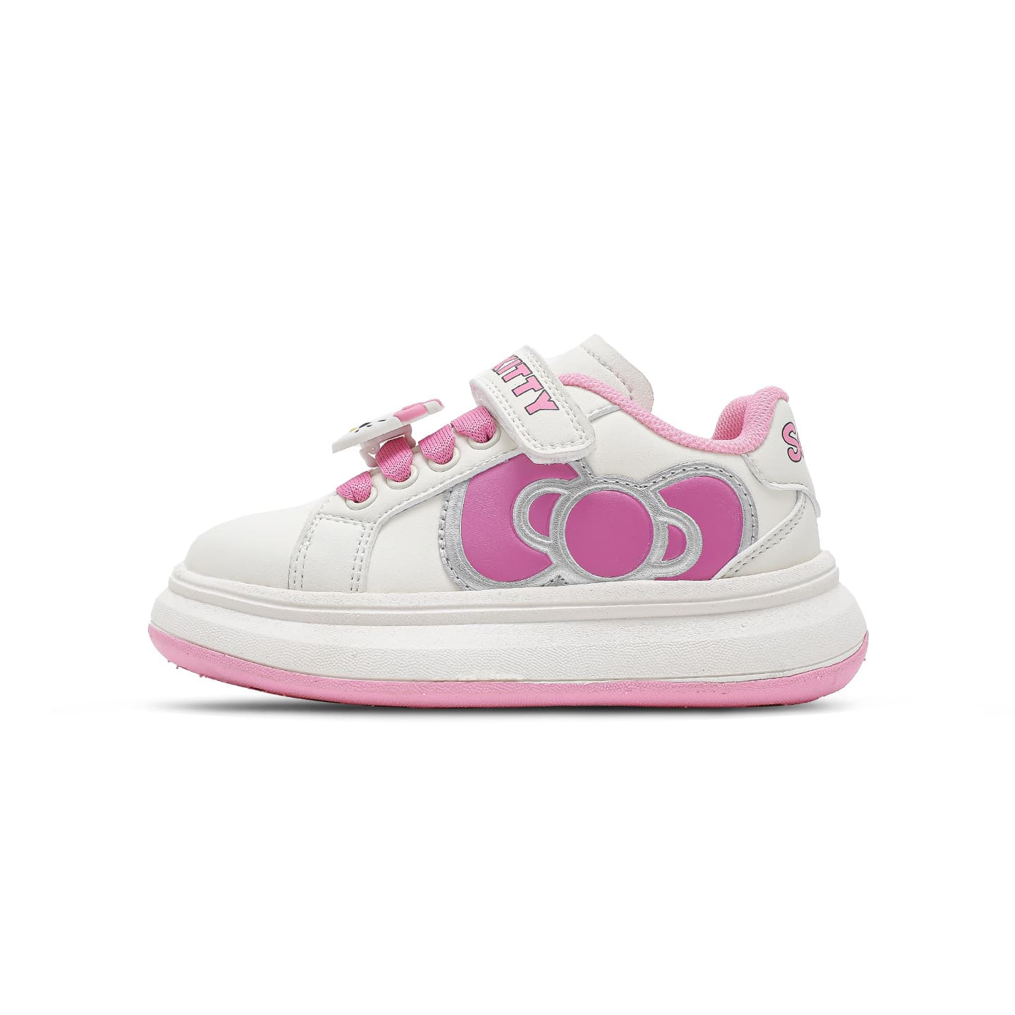 Кроссовки Hello Kitty X Sanrio Синтетическая кожа Противоскользящая Амортизация Устойчивость к истиранию - изображение 1