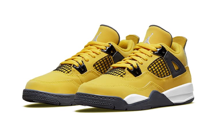 Кроссовки для баскетбола Jordan Air Jordan 4 Retro "Tour Yellow" - изображение 5