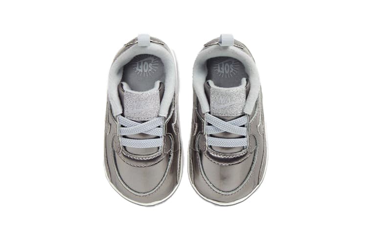 Кроссовки TD Nike Air Max 90 "Metallic Chrome" - изображение 4