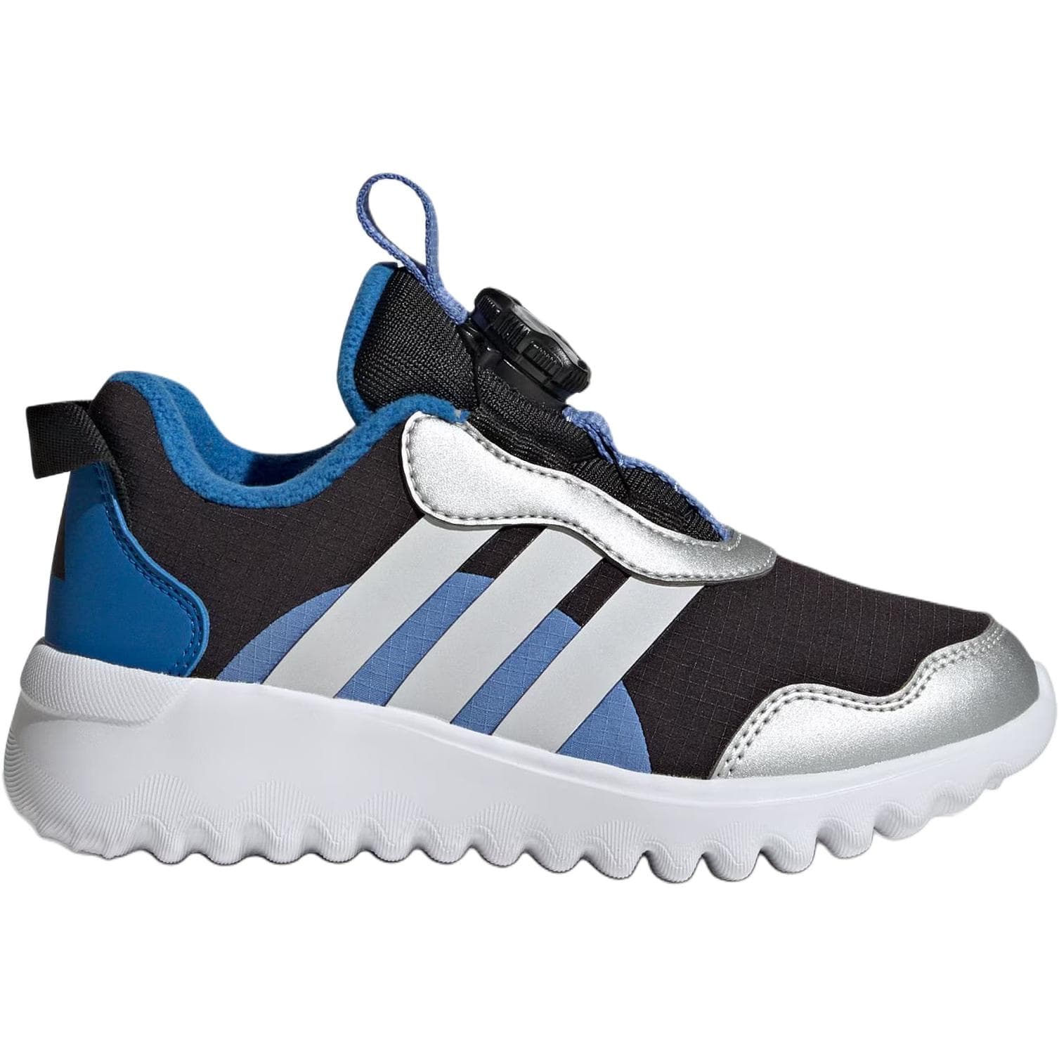 Кроссовки Adidas Activeflex 4,0 Low Топ Детские беговые кроссовки Чёрно-синий - изображение 2