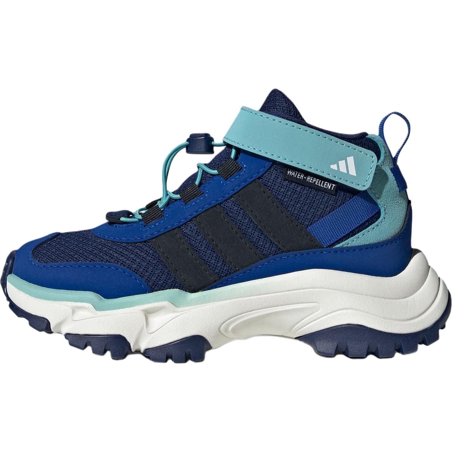 Кроссовки Adidas CITYWOWLK Теплоизоляционный MID Топ Повседневная обувь Синий черный Детский - изображение 1