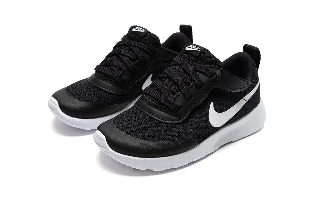 Кроссовки Nike Ez BTV Амортизация Устойчивость к истиранию Дышащая Низкая Обувь для малышей Черная для младенцев и малышей - изображение 3