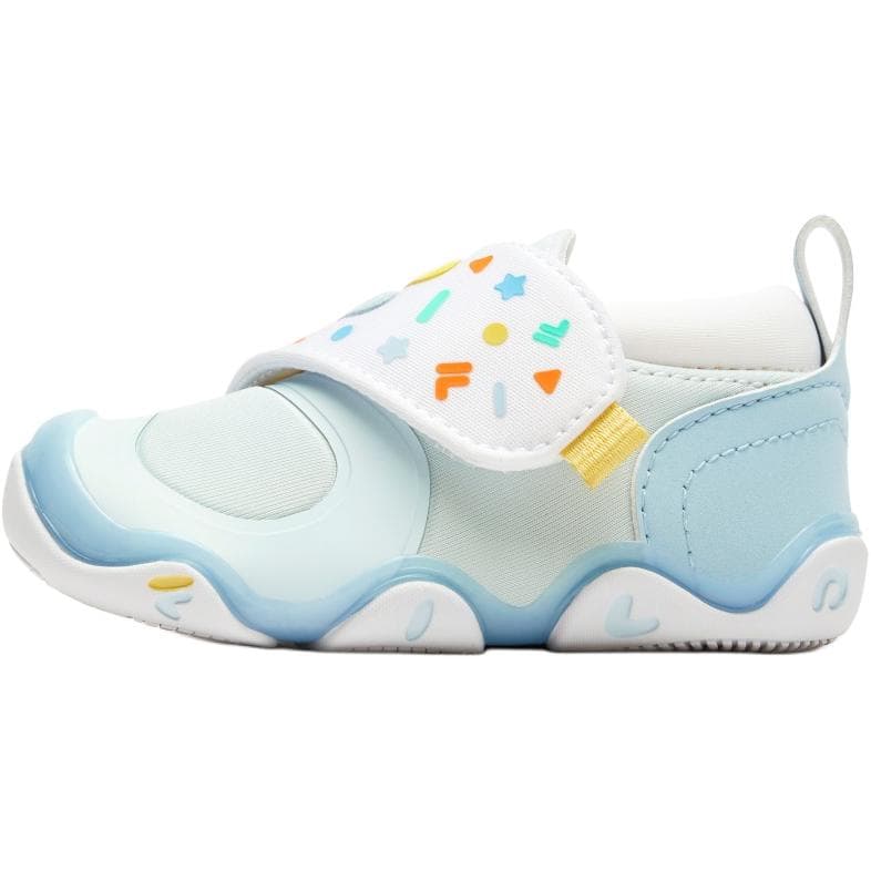 Кроссовки FILA KIDS Amore Hugging Shoes Амортизация и Легкость Низкие Кроссовки для Малышей FILA Белый Иллюзия Синий - изображение 1