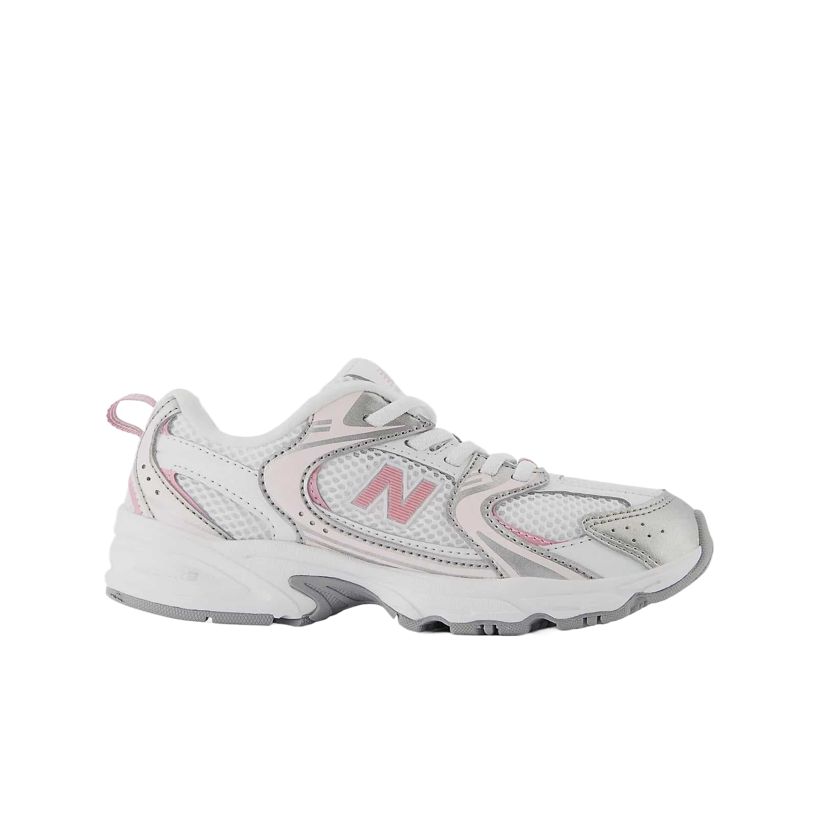 Кроссовки New Balance NB 530 Амортизация Отскок Дышащий Низкий Верх Детская Беговая Обувь Розовый Серый Детский - изображение 2