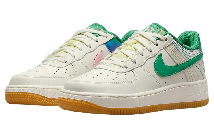 Кроссовки Nike Air Force 1 Низкие Кожаные Устойчивые к истиранию Повседневные Кроссовки Унисекс - изображение 3
