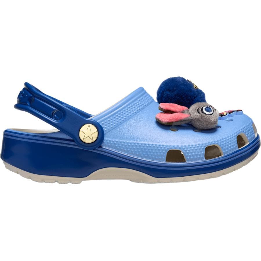 Crocs X Disney Classic сандалии для детей резиновые синие - изображение 2