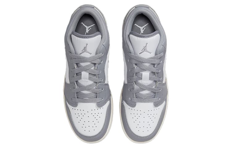 Кроссовки для баскетбола Jordan Air Jordan 1 Low "Vintage Grey" GS - изображение 9