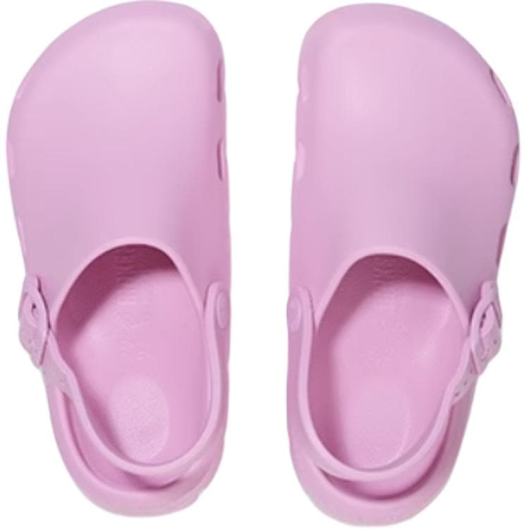 Birkenstock Birki Flow Устойчивые к истиранию Низкие Детские Сандалии Светло-розовые для детей 3-7 лет - изображение 3