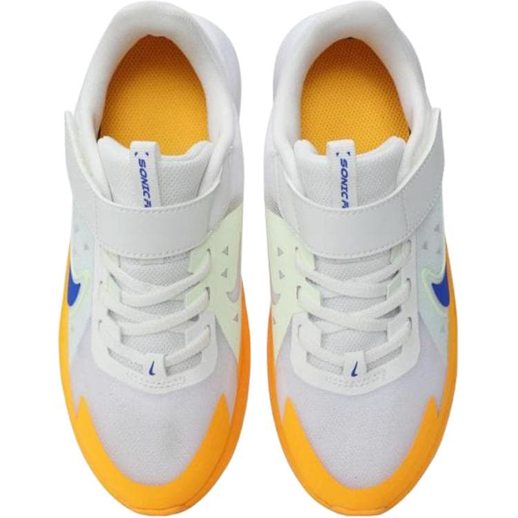 Кроссовки Nike SONIC FLY Low Топ Детские беговые кроссовки Белый Желтый Детский - изображение 3