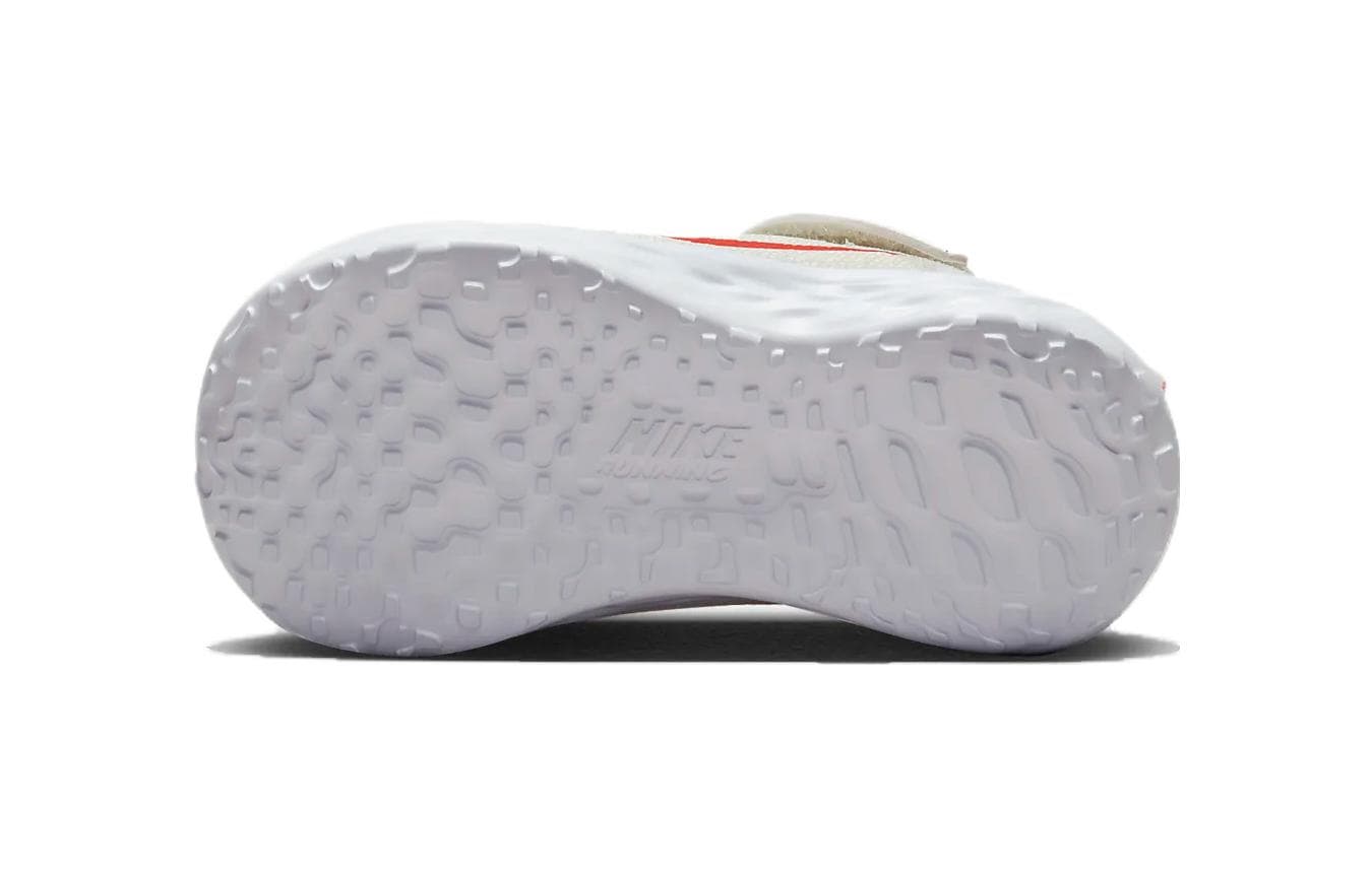 Кроссовки NIKE REVOLUTION 6 Удобная Износостойкая Низкий Верх Обувь для Малышей Серый Красный Для Младенцев и Малышей - изображение 6